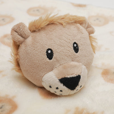 Personalised Customized Luvable Friends Plush Blanket With Lion 16512 - Little Kooma