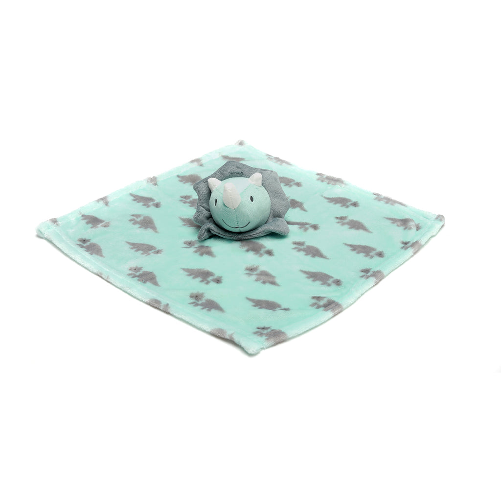 Personalised Customized Luvable Friends Plush Blanket With Triceratops 16517 - Little Kooma