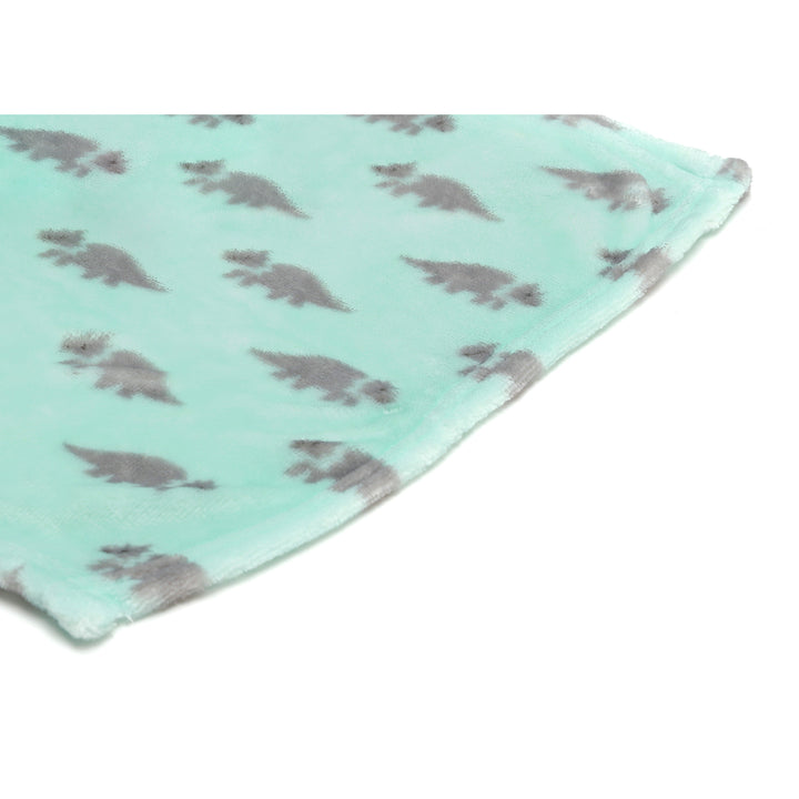 Personalised Customized Luvable Friends Plush Blanket With Triceratops 16517 - Little Kooma