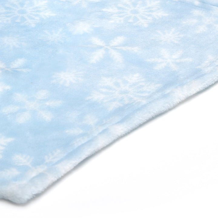 Personalised Customized Hudson Baby Plush Blanket With Snow Man 56527 - Little Kooma