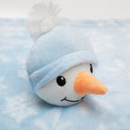 Personalised Customized Hudson Baby Plush Blanket With Snow Man 56527 - Little Kooma