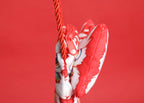 Baby Kids CNY Chinese New Year Rabbit Year Ang Bao Red Velvet Envelope Sling Bag Dancing Lion - Little Kooma