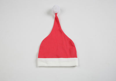 Baby Christmas Outfit Santa Short Sleeve Romper n Hat 2pc Set - Little Kooma