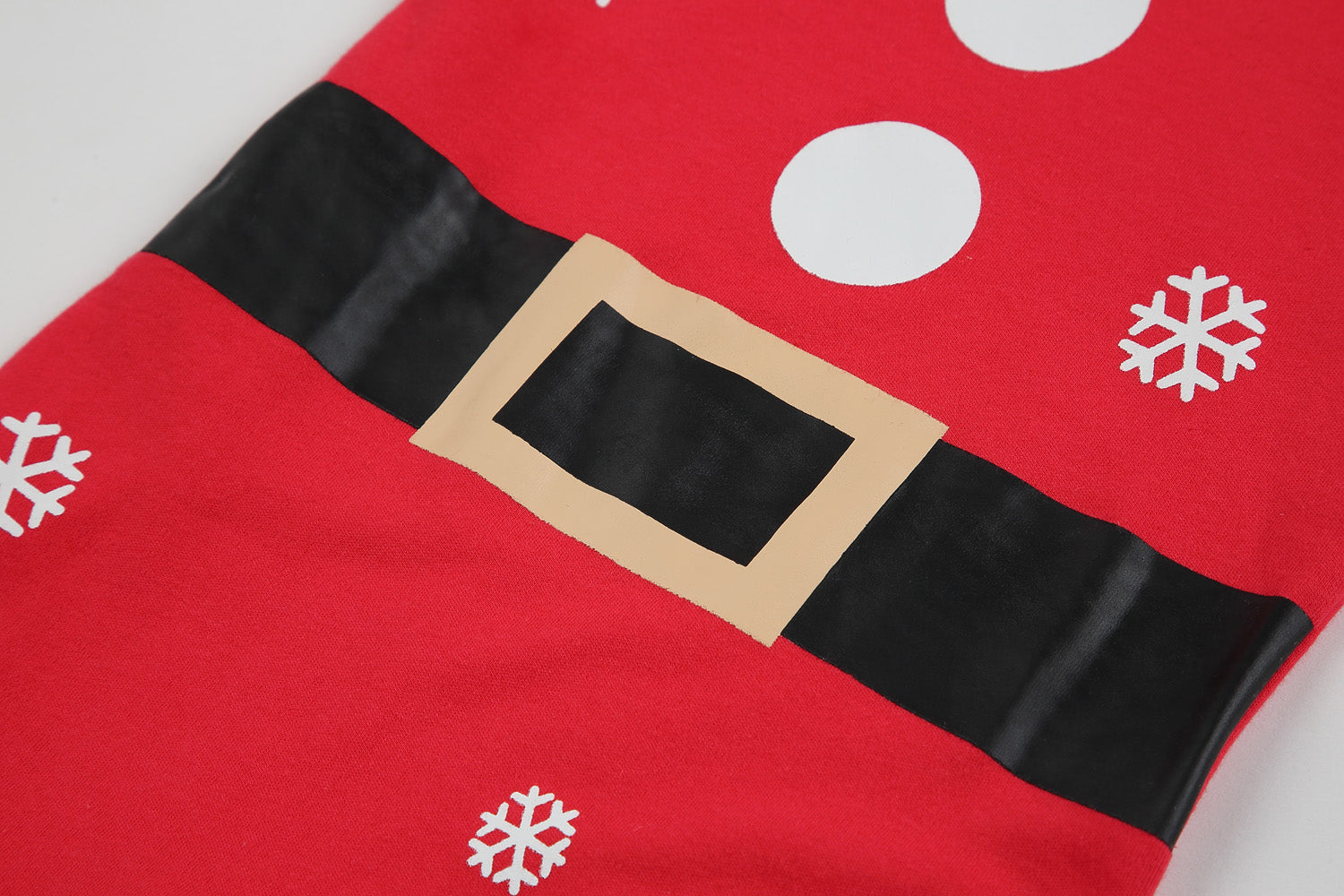 Baby Christmas Outfit Santa Short Sleeve Romper n Hat 2pc Set - Little Kooma