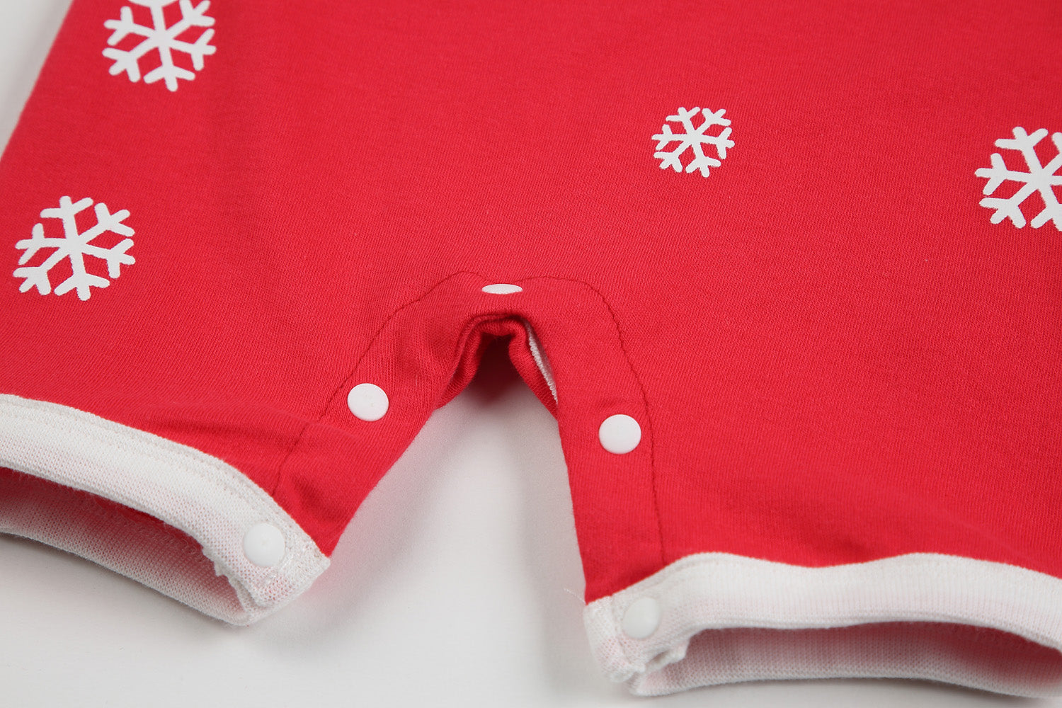 Baby Christmas Outfit Santa Short Sleeve Romper n Hat 2pc Set - Little Kooma