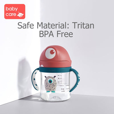 Babycare Sippy Cup Kids Water Bottle BPA-Free 240mL 360ml - Little Kooma