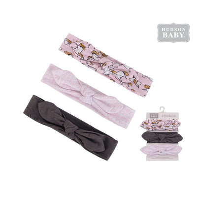 Hudson Baby Headwraps 3 Piece Pack 58594 - 0729 - Little Kooma