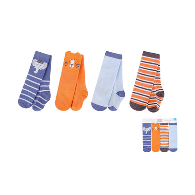 Hudson Baby Knee High Socks 4 Pairs Pack 00812CH - Little Kooma
