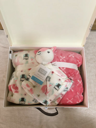 New Born Baby Girl LED Light Gift Box 6 Pcs Fox Set - Little Kooma