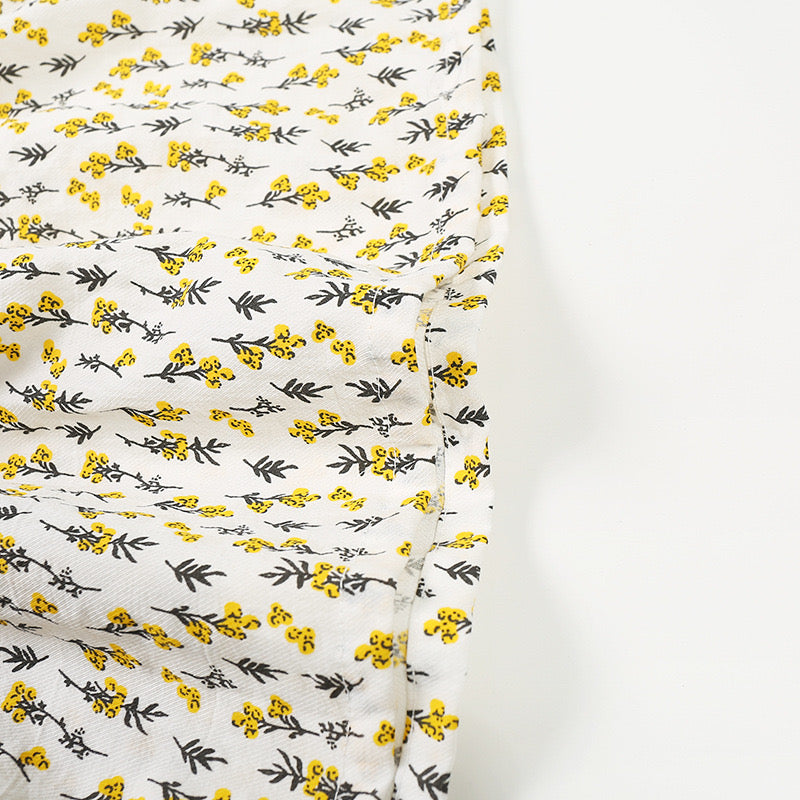 Baby Girl Ruffled Sleeves Floral Dress - 0902 - Little Kooma