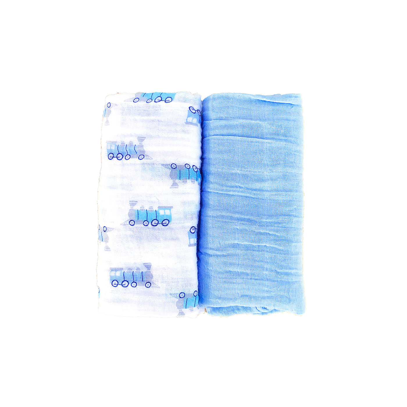 New Hudson Baby Single Layer Muslin 2 Piece Pack 00579 - 0801 - Little Kooma