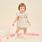 Baby Girl Ruffled Top w Bowtie n Knickers Set - 1006 - Little Kooma