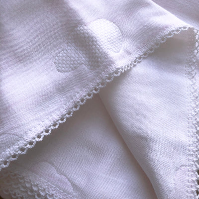 Baby 4 Layers Super Soft Muslin Blanket Clouds Pink BC51211 - Little Kooma