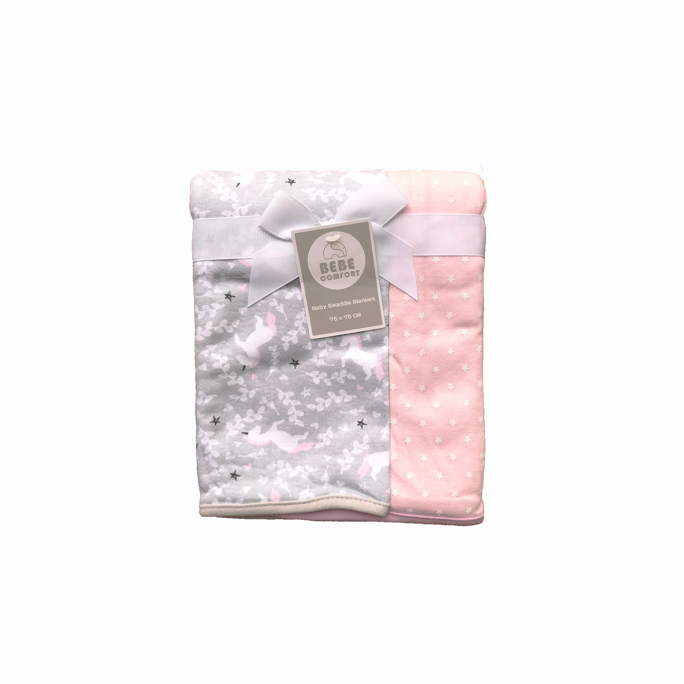 Baby Interlock Swaddle Blankets 2pc 51439 - 0821 - Little Kooma