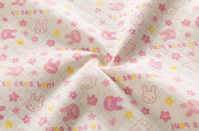 Baby Girls Long Sleeve Bodysuit Pink Bunny 2 Pack - Little Kooma