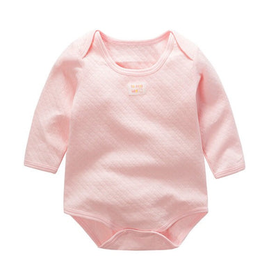 Baby Girls Long Sleeve Bodysuit Pink Bunny 2 Pack - Little Kooma