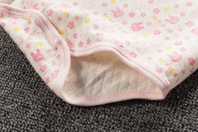 Baby Girls Long Sleeve Bodysuit Pink Bunny 2 Pack - Little Kooma