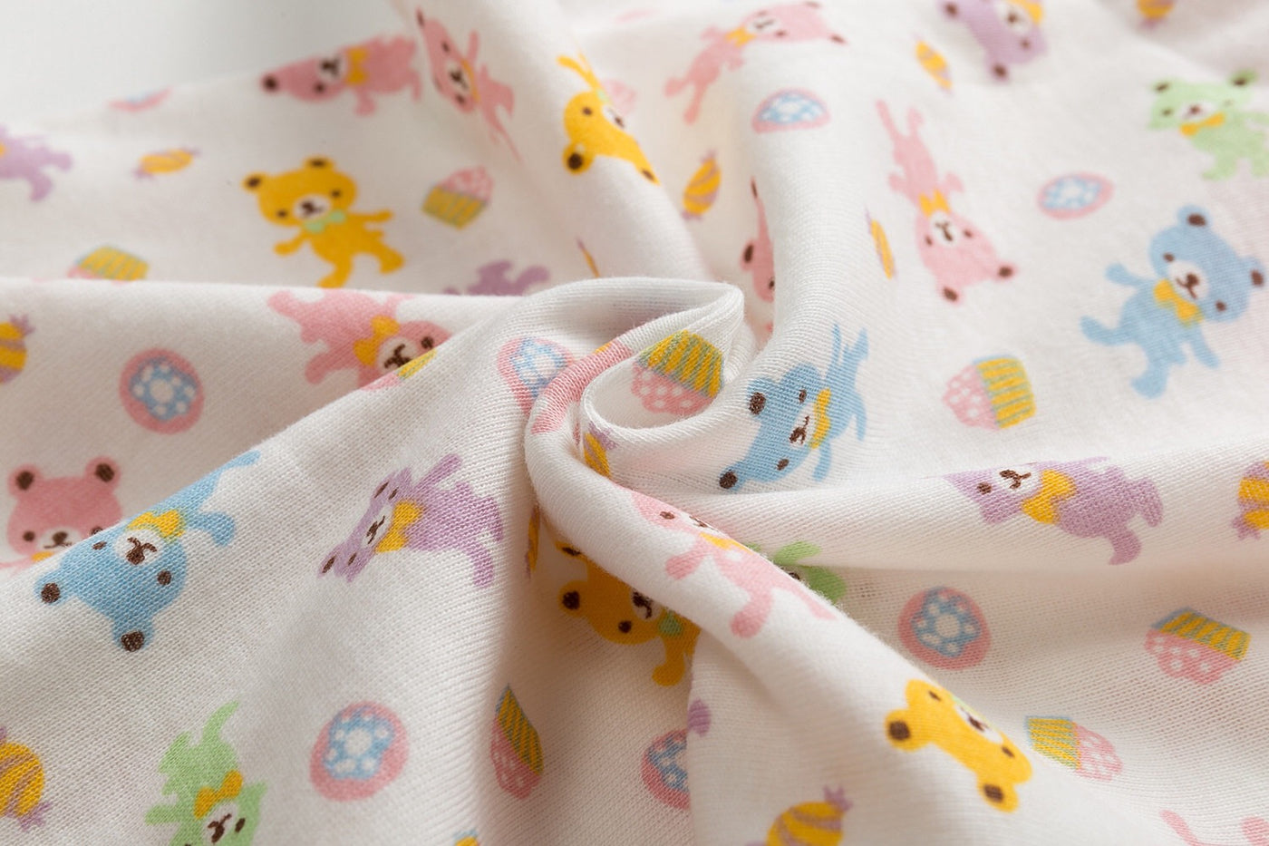 Baby Long Sleeve Bodysuit Bear 3 Pack - Little Kooma