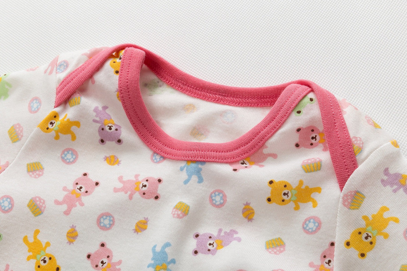 Baby Long Sleeve Bodysuit Bear 3 Pack - Little Kooma
