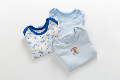 Baby Long Sleeve Bodysuit Bear 3 Pack - Little Kooma