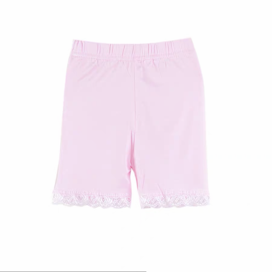 Baby Kids Girls Lace Solid Colour Safety Pants Shorts - Little Kooma