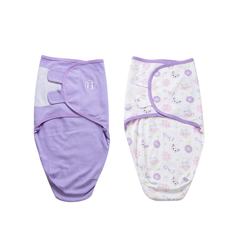 Baby Wrap Swaddle Magic Tape 0-7 months 2pc Pack - Little Kooma