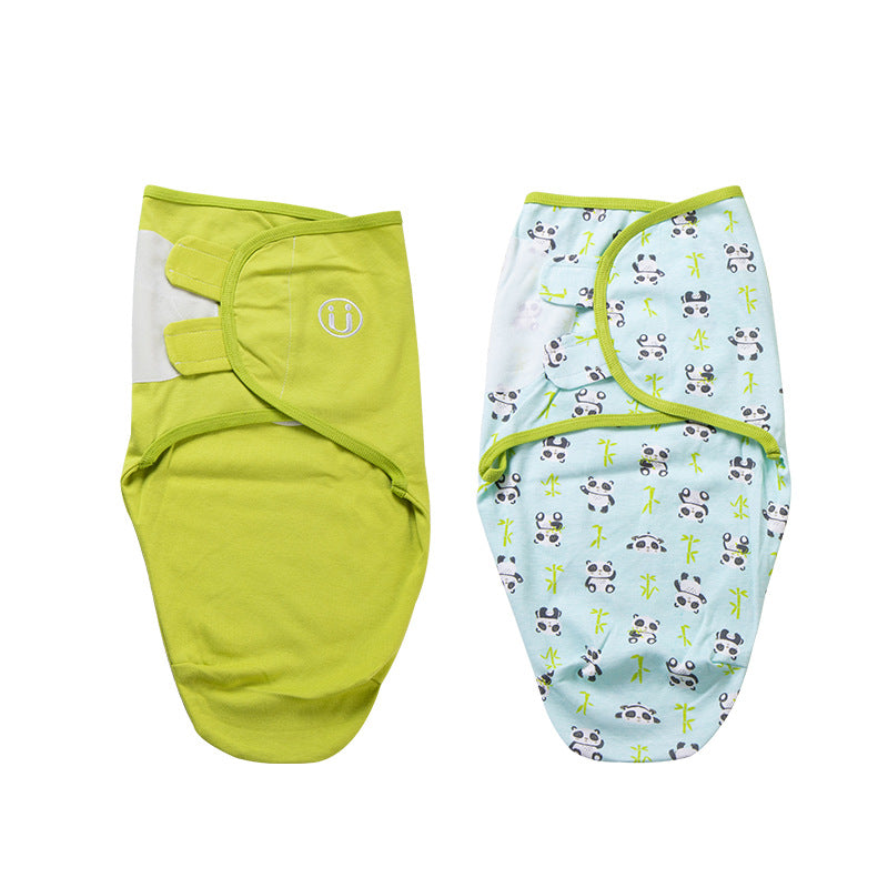 Baby Wrap Swaddle Magic Tape 0-7 months 2pc Pack - Little Kooma