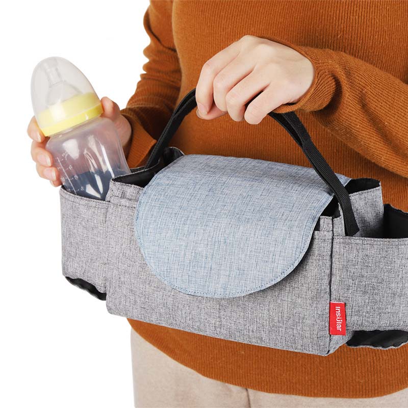 Baby Stroller Organizer Bag Pram Hang Pouch - Little Kooma