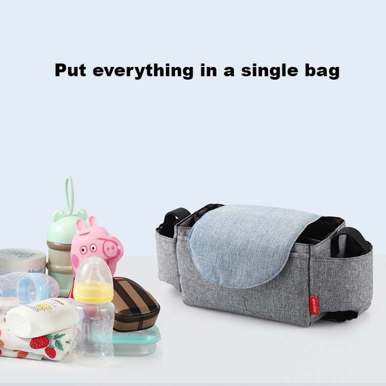 Baby Stroller Organizer Bag Pram Hang Pouch - Little Kooma