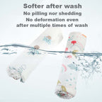 New Born Baby Bamboo Cotton Swaddle Muslin Blanket - Little Kooma