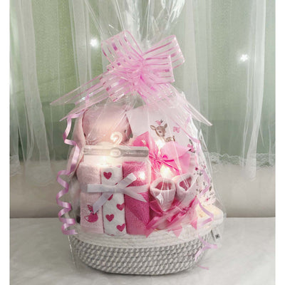 New Born Baby Girl LED Light Diaper Layette Toy Blanket Bunny Deer Gift Hamper - Little Kooma