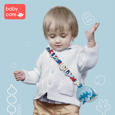 Babycare Baby Water Bottle Straw Cups Baby Training Cup Bottle with Handle 300ml - Little Kooma