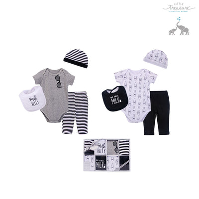 Little Treasure New Born Baby Clothing Gift Set 8Pcs 77012 - 0528 - Little Kooma