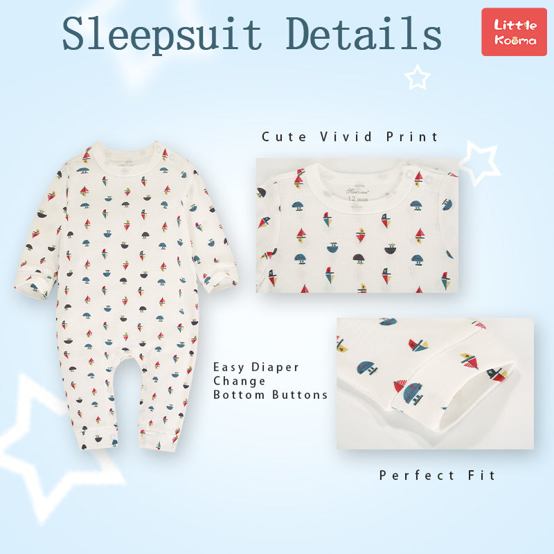 Baby Ship Jumpsuit All In One - Little Kooma