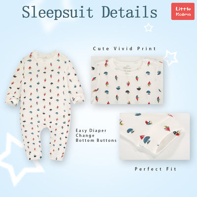 Baby Ship Jumpsuit All In One - Little Kooma