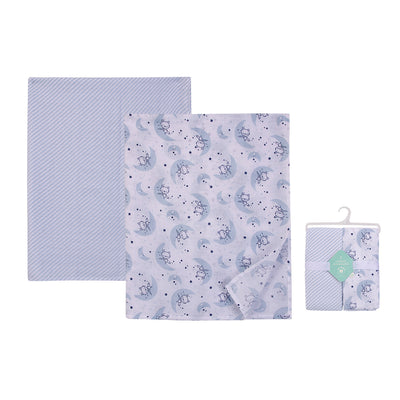 Muslin Swaddle Blanket 2pcs Pack 18798 - 0528 - Little Kooma