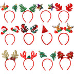 Christmas Holiday Headband Glitter Accessories Christmas Parties Photo Booth (One Size Fits All) - Little Kooma