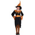 Kids Halloween Costume Pumpkin Witch FT20238 - Little Kooma