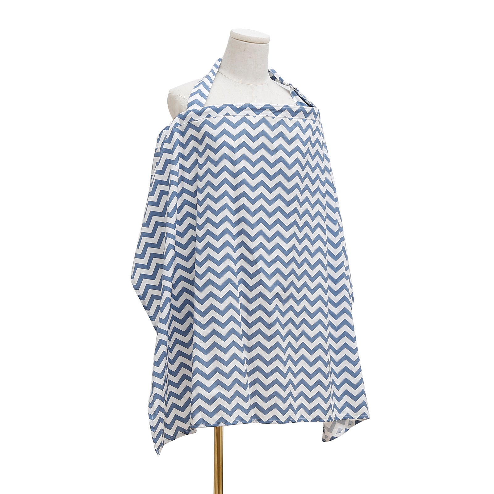 Breathable Cotton Baby Feeding Nursing Cover Mummy Breastfeeding Cover Poncho Shawl Stroller Blanket - Little Kooma