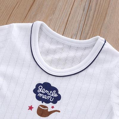 Baby Kid Boys Net Cotton Short Sleeve T-shirt Bears 3 Pack - Little Kooma
