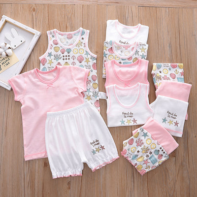 Baby Kid Girls Net Cotton Vest Shell 3 Pack - Little Kooma