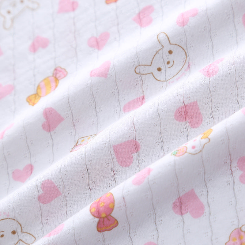 Baby Kid Girls Net Cotton Camisole Vest Bunny 3 Pack - Little Kooma