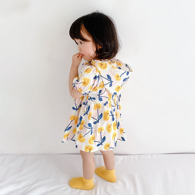 Baby Girl Cherry Bodysuit Dress n Hat 2pc Set - Little Kooma