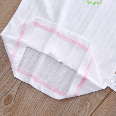 Baby Kid Girls Net Cotton Vest Bunny 3 Pack - Little Kooma