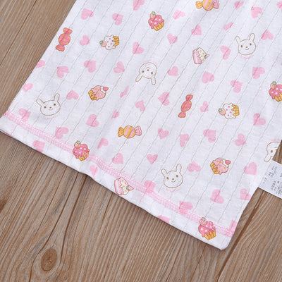 Baby Kid Girls Net Cotton Camisole Vest Bunny 3 Pack - Little Kooma