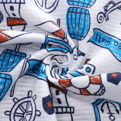 Baby Kid Boys Vest Ocean World 3 Pack - Little Kooma