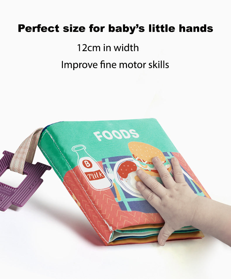 Babycare Baby Cloth Book & Teethers Early Educational Toys BPA Free - Little Kooma
