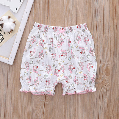 Baby Kid Girls Net Cotton Shorts Bunny 3 Pack - Little Kooma
