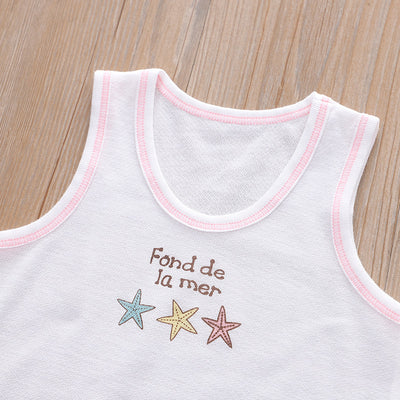 Baby Kid Girls Net Cotton Vest Shell 3 Pack - Little Kooma