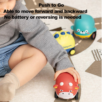 Babycare Push & Go Car Toy (With Music) 2 Pack - Little Kooma